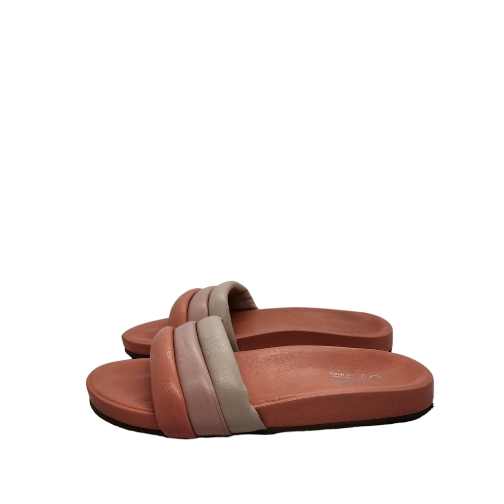Seychelles Women's Low Key Leather Glow Up Slide Sandal - 8